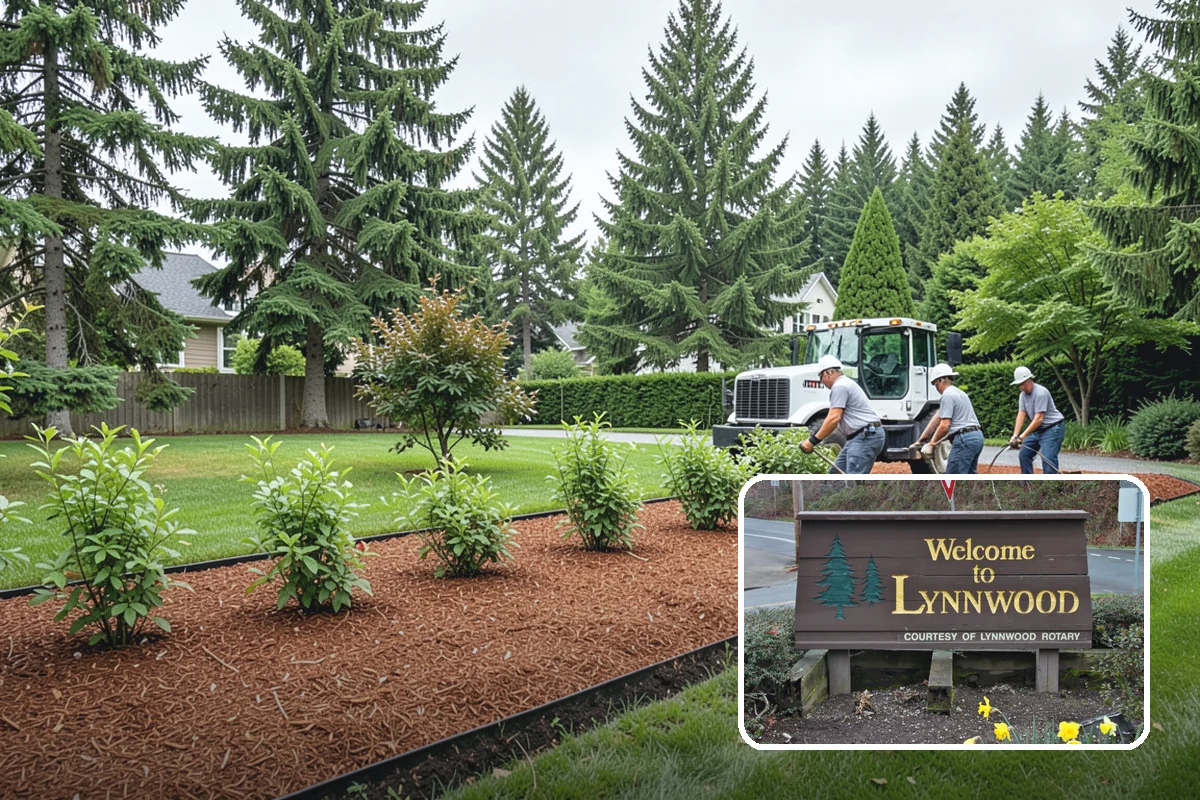 Lawn & Garden Renovation in Lynnwood, Snohomish County, WA - One project that refreshes lawn and beds together