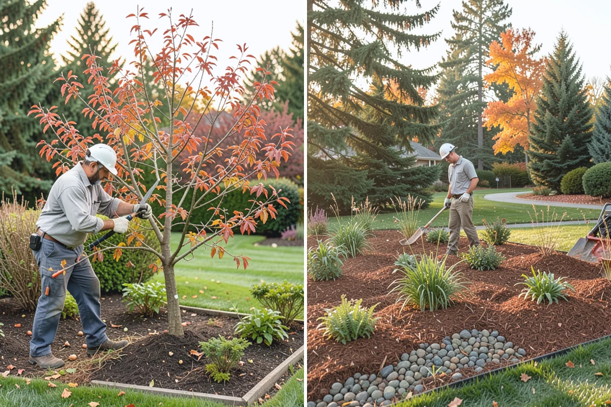 Lawn & Garden Renovation in Marysville, Snohomish County, WA - Walk the property and plan lawn and bed work