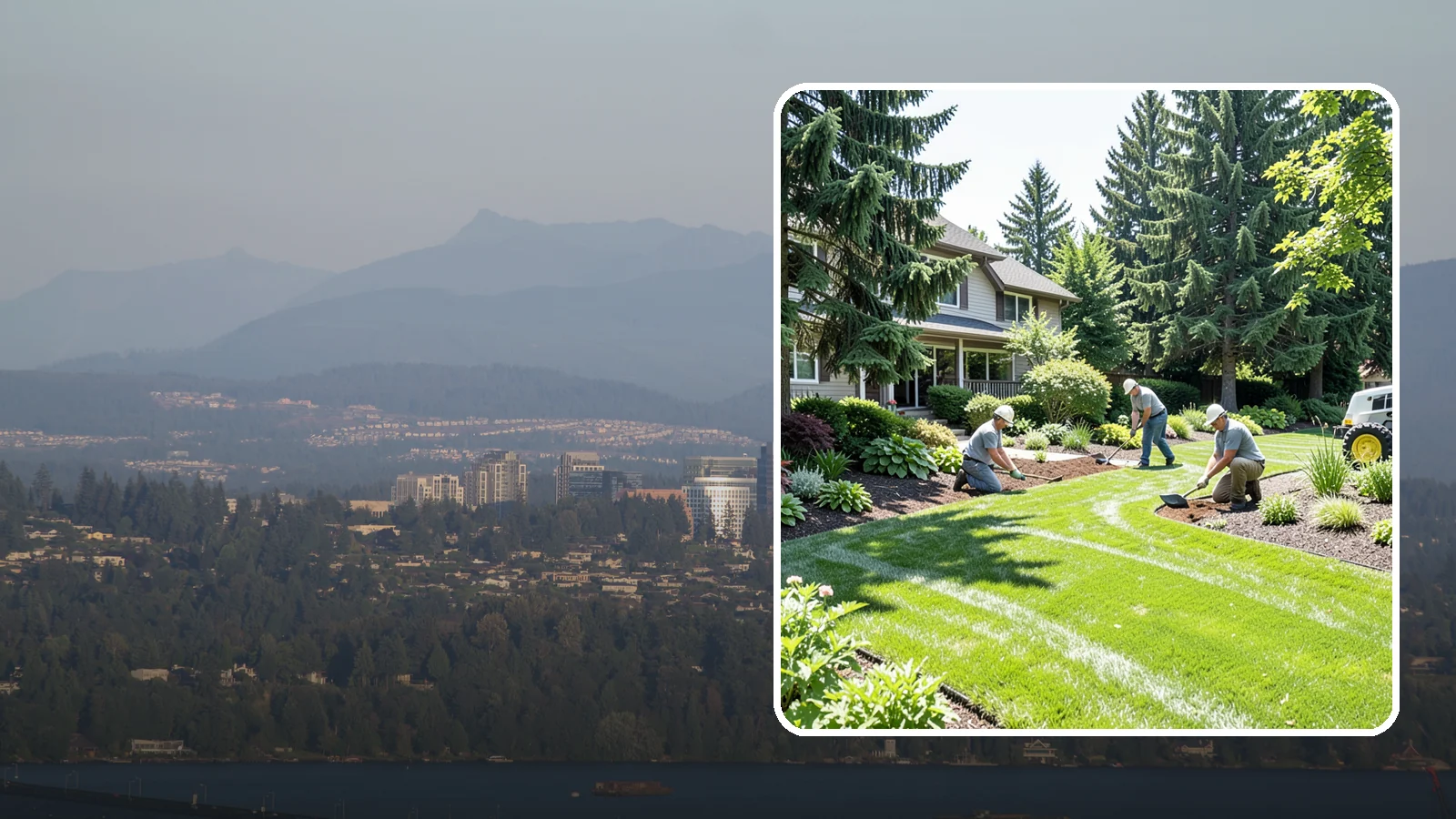 Lawn & Garden Renovation in Medina, King County, WA - Whole-yard refresh that renovates both lawn and planting beds into a cohesive, healthy landscape.