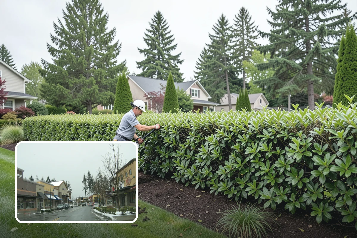 Lawn & Garden Renovation in Mill Creek, Snohomish County, WA - One project that refreshes lawn and beds together