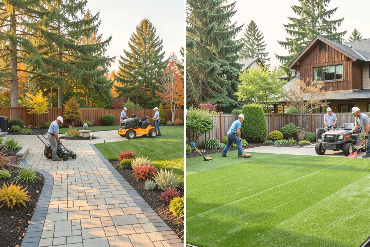 Lawn & Garden Renovation in Mount Vernon, Skagit County, WA - Walk the property and plan lawn and bed work