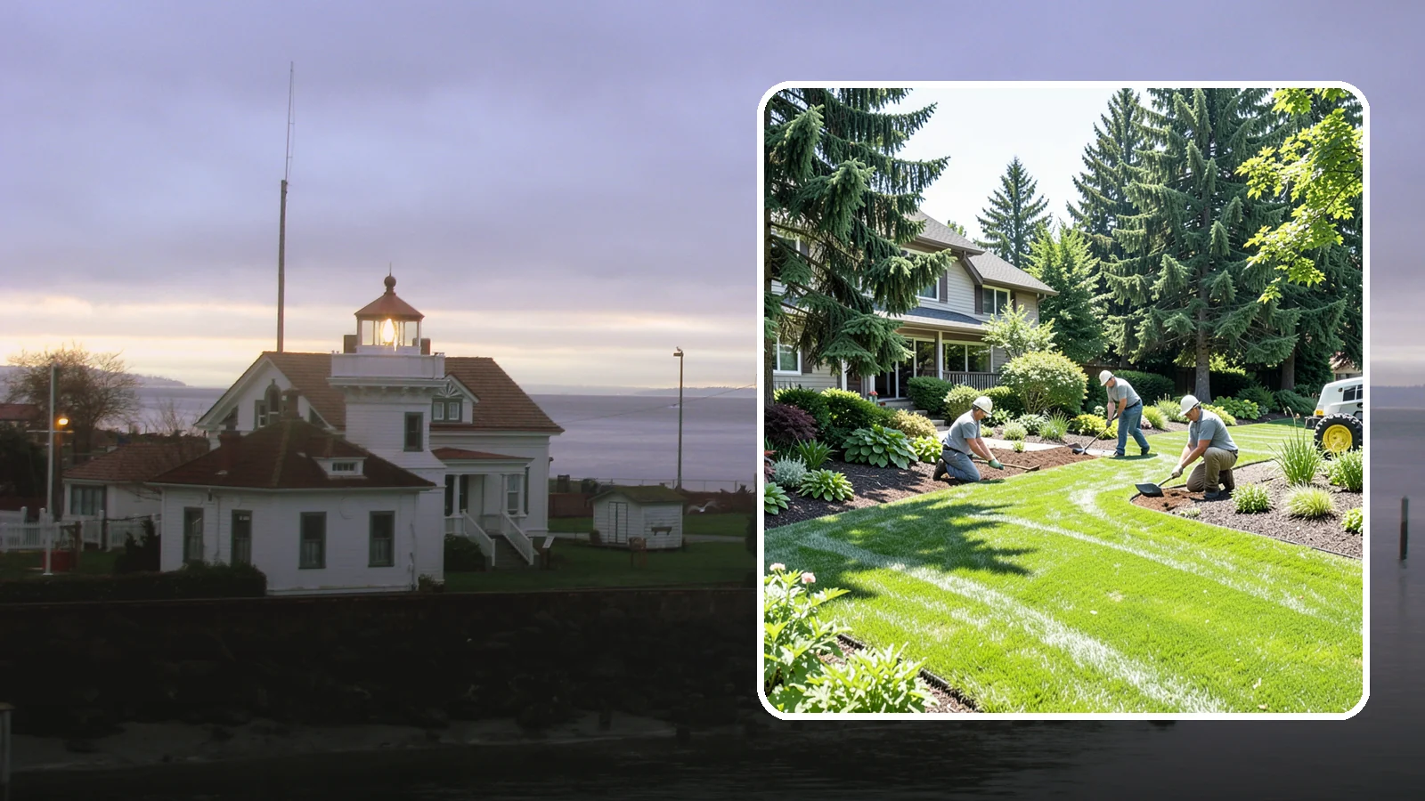 Lawn & Garden Renovation in Mukilteo, Snohomish County, WA - Whole-yard refresh that renovates both lawn and planting beds into a cohesive, healthy landscape.