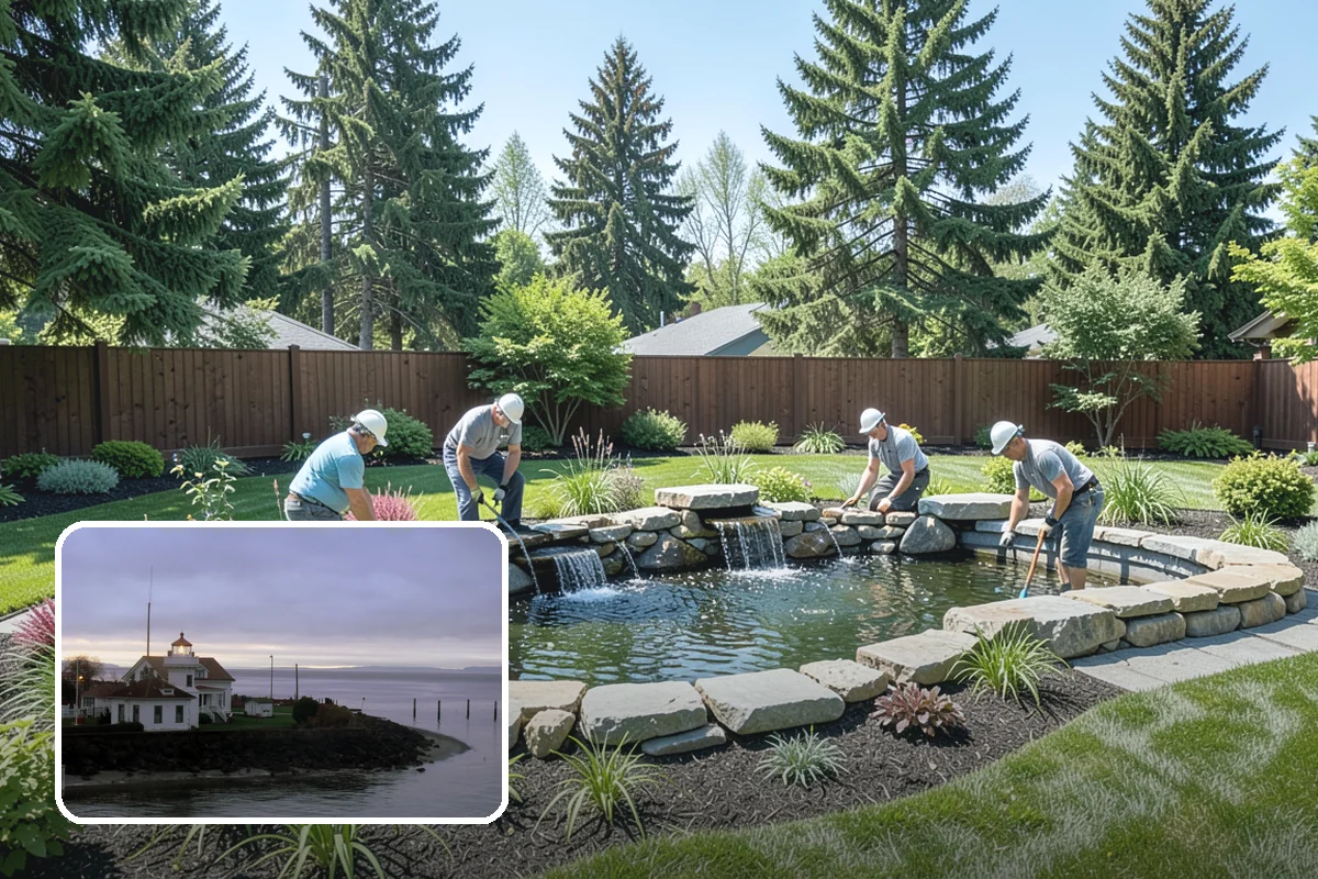 Lawn & Garden Renovation in Mukilteo, Snohomish County, WA - One project that refreshes lawn and beds together