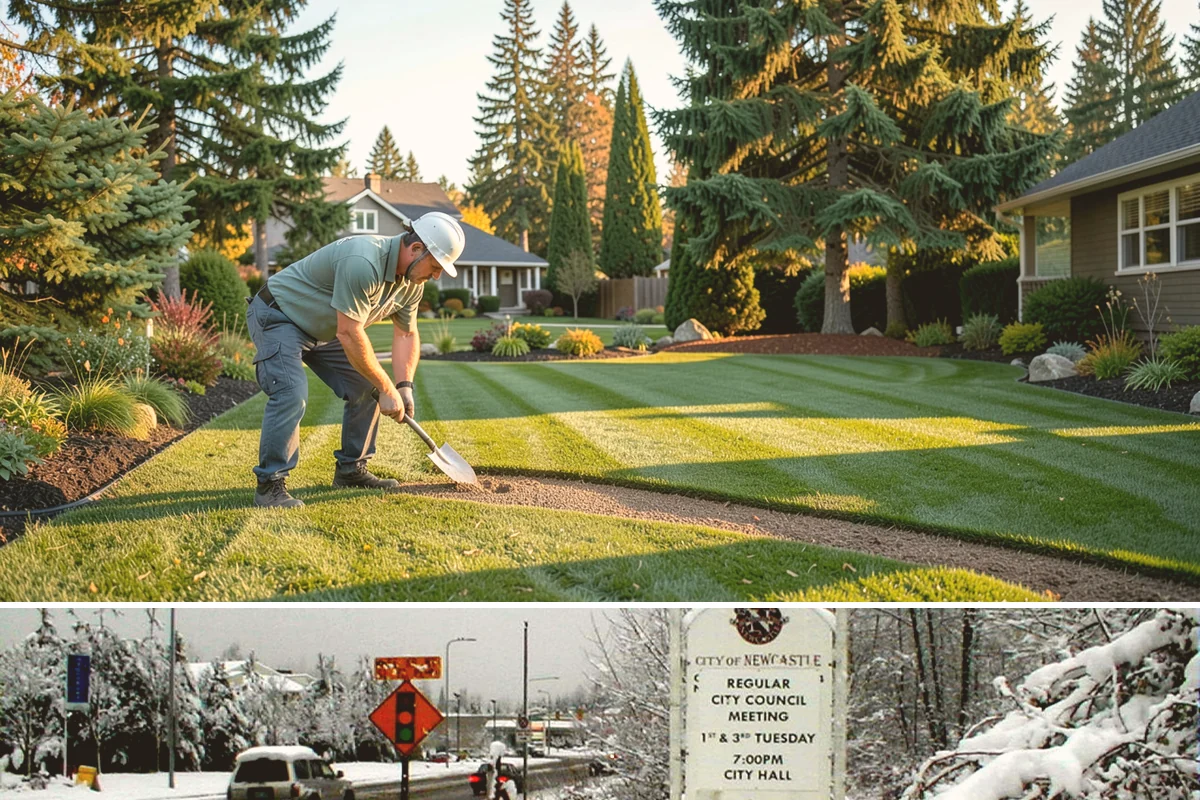 Lawn & Garden Renovation in Newcastle, King County, WA - Best in spring or early fall