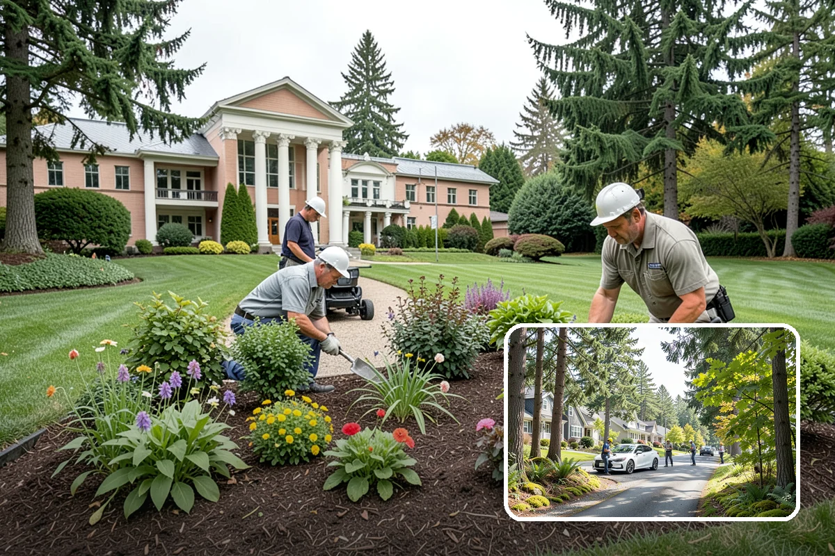 Lawn & Garden Renovation in Normandy Park, King County, WA - One project that refreshes lawn and beds together