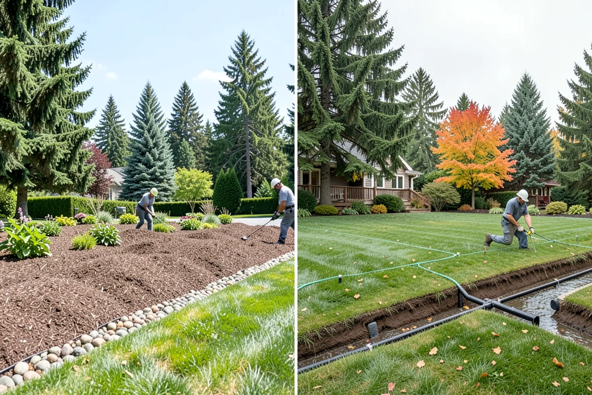 Lawn & Garden Renovation in Normandy Park, King County, WA - Walk the property and plan lawn and bed work