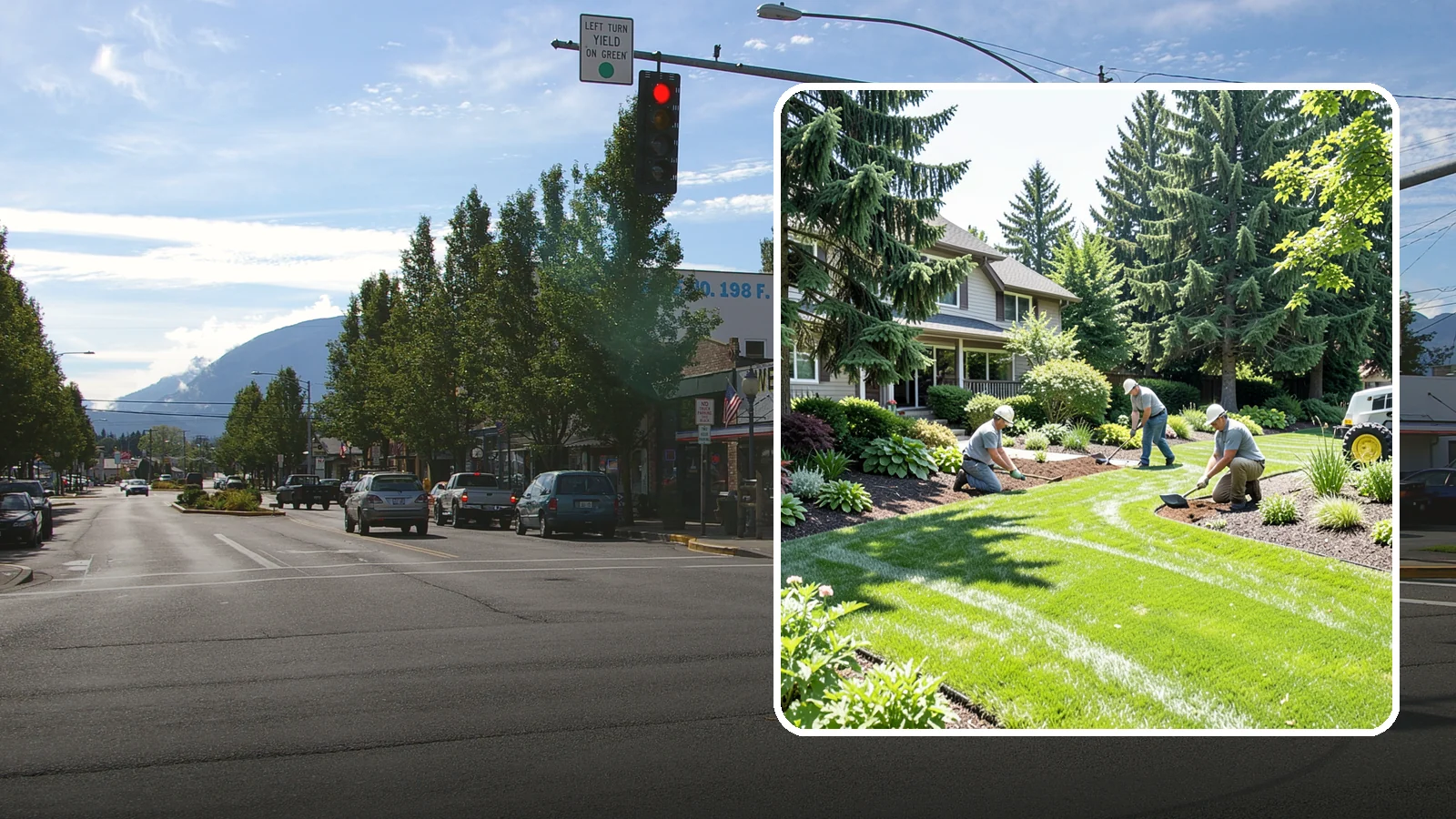 Lawn & Garden Renovation in North Bend, King County, WA - Whole-yard refresh that renovates both lawn and planting beds into a cohesive, healthy landscape.