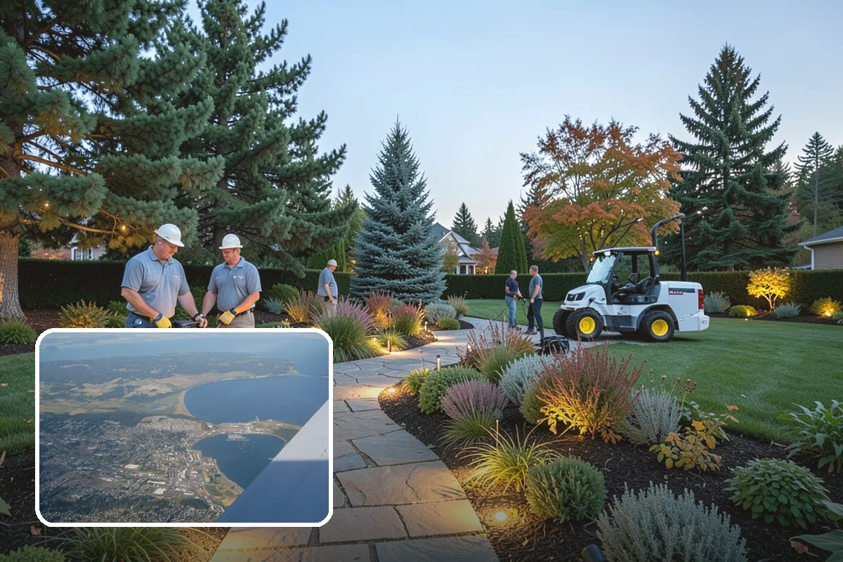 Lawn & Garden Renovation in Oak Harbor, Island County, WA - One project that refreshes lawn and beds together