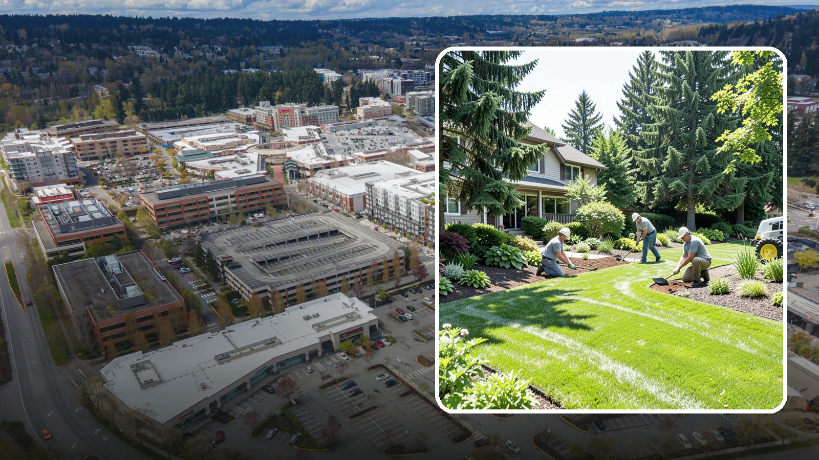 Lawn & Garden Renovation in Redmond, King County, WA - Whole-yard refresh that renovates both lawn and planting beds into a cohesive, healthy landscape.