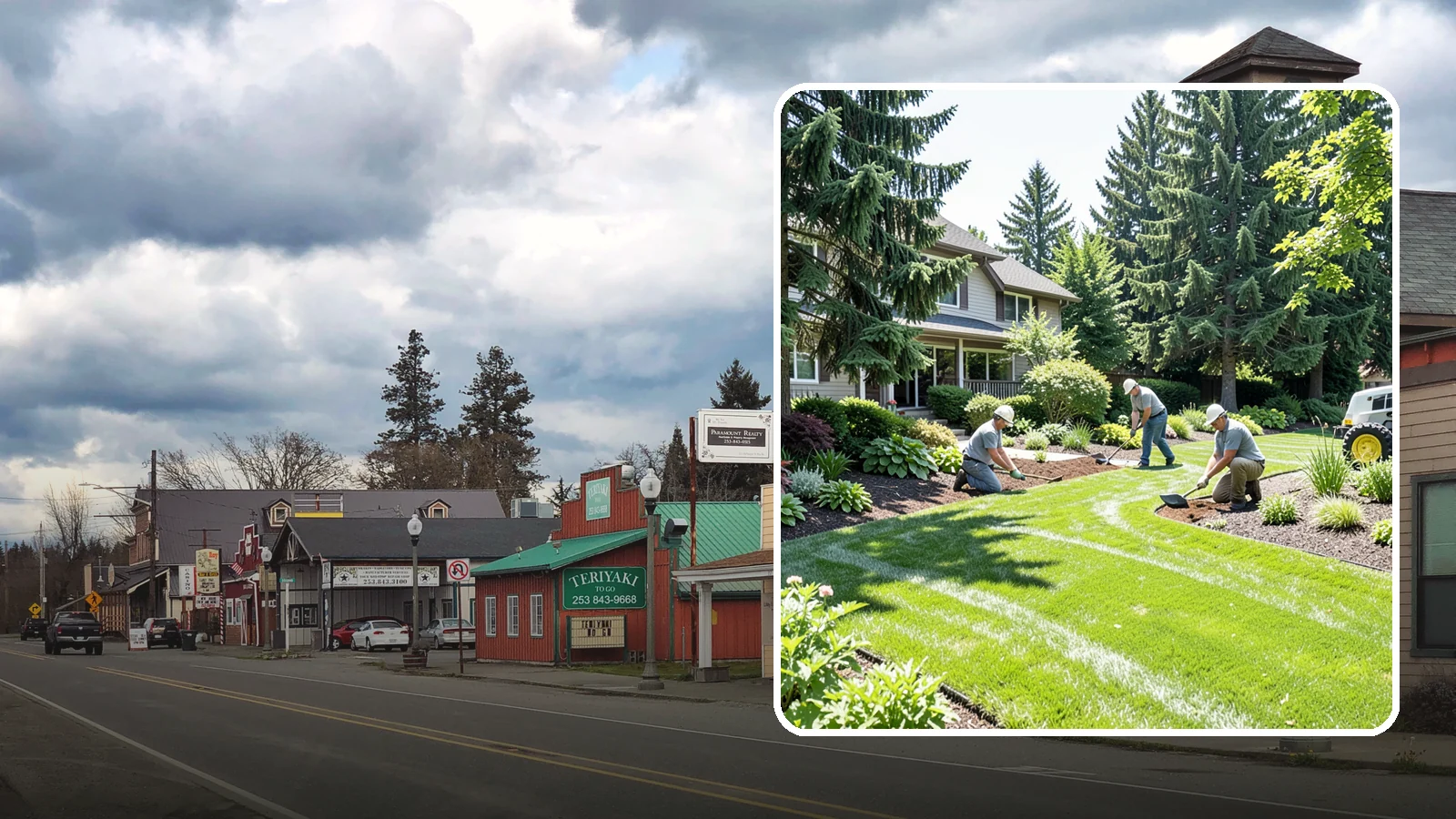 Lawn & Garden Renovation in Roy, Pierce County, WA - Whole-yard refresh that renovates both lawn and planting beds into a cohesive, healthy landscape.