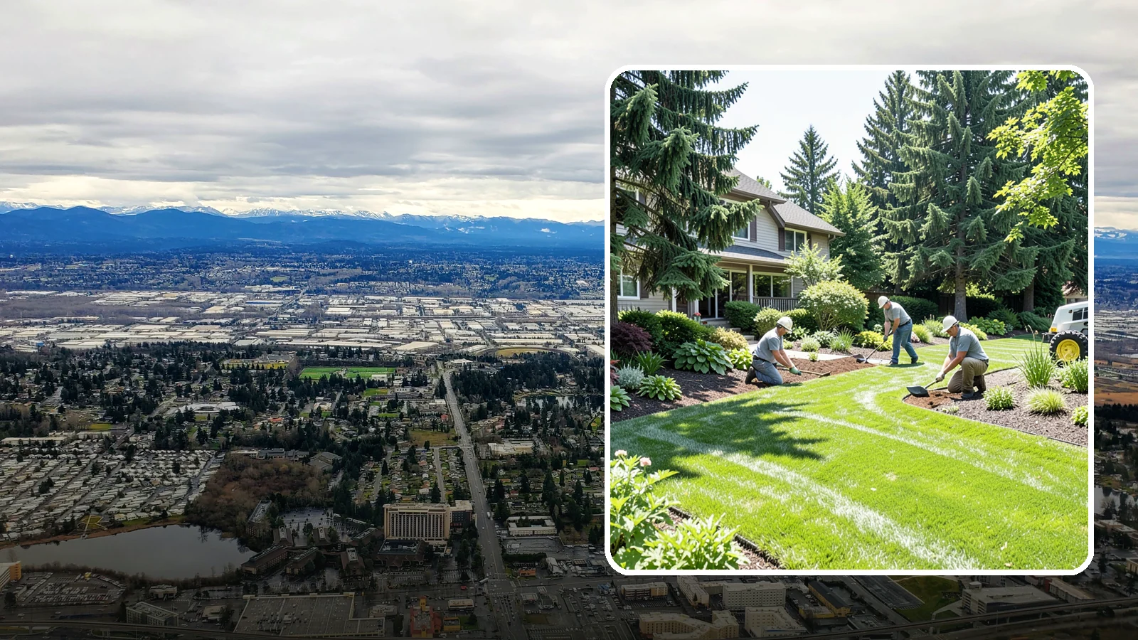 Lawn & Garden Renovation in SeaTac, King County, WA - Whole-yard refresh that renovates both lawn and planting beds into a cohesive, healthy landscape.