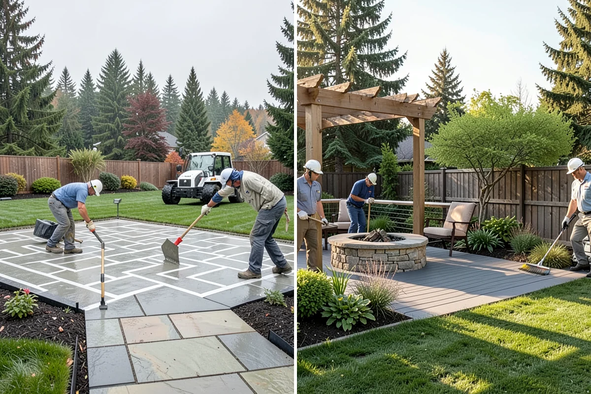 Lawn & Garden Renovation in Seattle, King County, WA - Walk the property and plan lawn and bed work