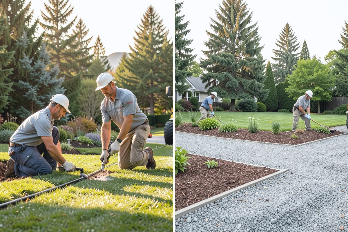 Lawn & Garden Renovation in Skykomish, King County, WA - Walk the property and plan lawn and bed work