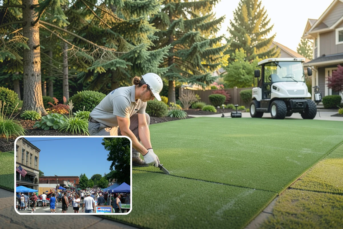 Lawn & Garden Renovation in Snohomish, Snohomish County, WA - One project that refreshes lawn and beds together