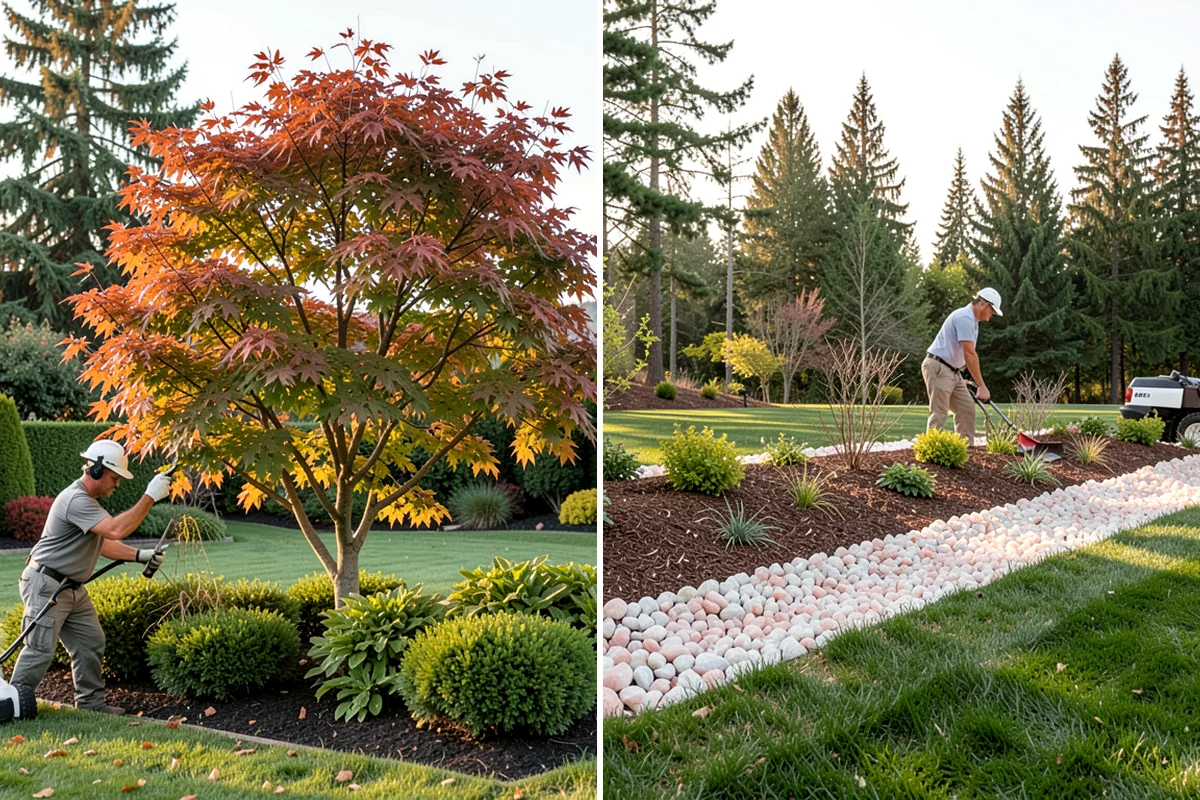 Lawn & Garden Renovation in Snoqualmie, King County, WA - Walk the property and plan lawn and bed work