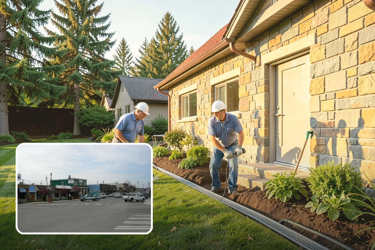 Lawn & Garden Renovation in Stanwood, Snohomish County, WA - One project that refreshes lawn and beds together