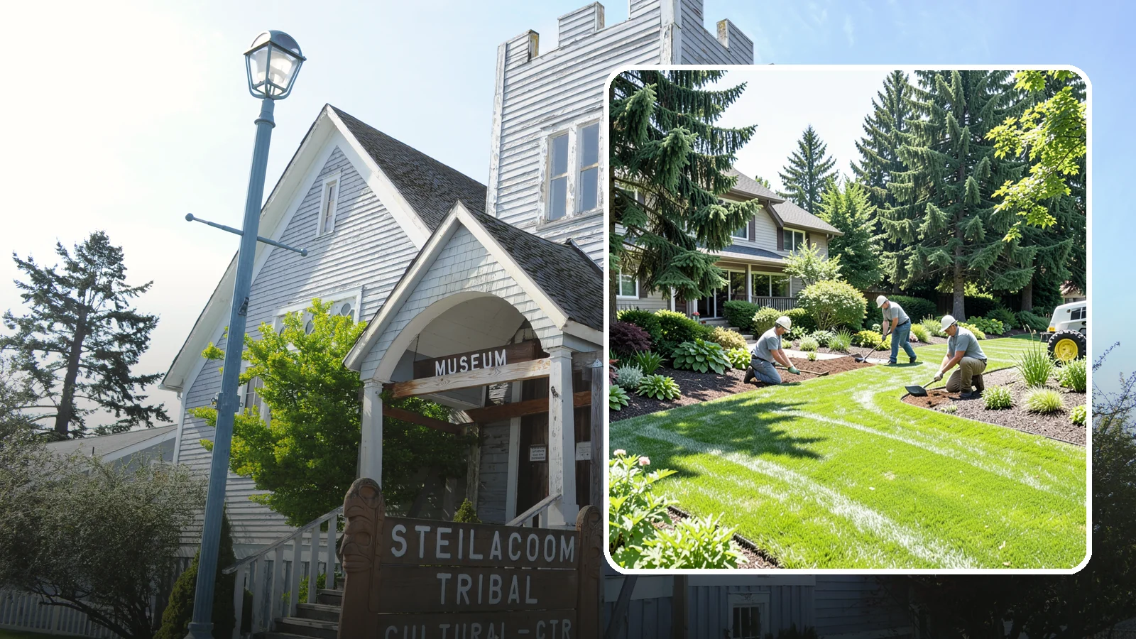 Lawn & Garden Renovation in Steilacoom, Pierce County, WA - Whole-yard refresh that renovates both lawn and planting beds into a cohesive, healthy landscape.