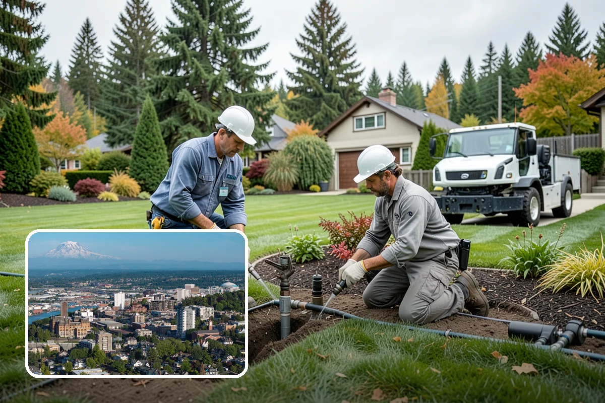 Lawn & Garden Renovation in Tacoma, Pierce County, WA - One project that refreshes lawn and beds together