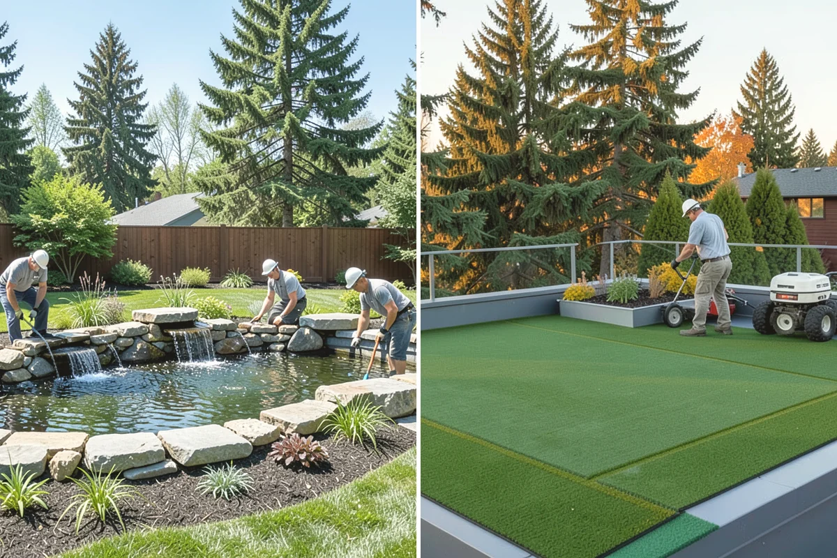 Lawn & Garden Renovation in Tukwila, King County, WA - Walk the property and plan lawn and bed work