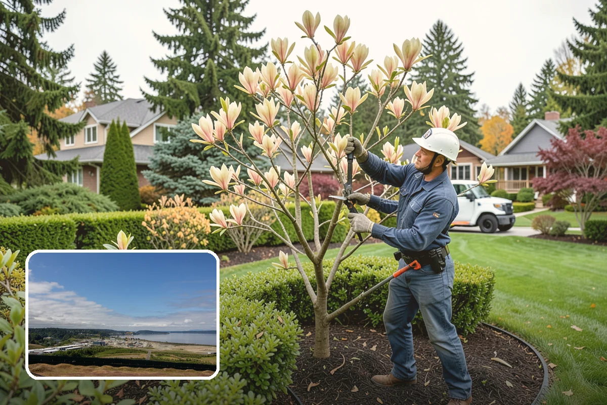 Lawn & Garden Renovation in University Place, Pierce County, WA - One project that refreshes lawn and beds together