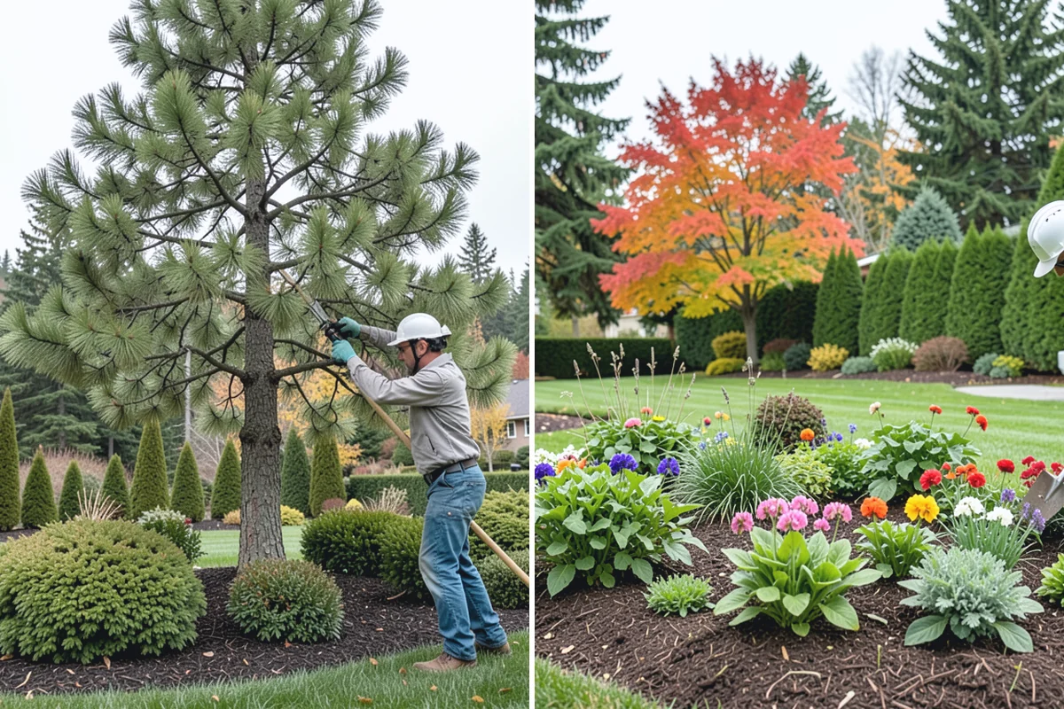 Lawn & Garden Renovation in Wilkeson, Pierce County, WA - Walk the property and plan lawn and bed work