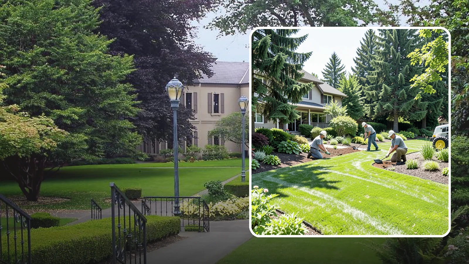 Lawn & Garden Renovation in Woodinville, King County, WA - Whole-yard refresh that renovates both lawn and planting beds into a cohesive, healthy landscape.