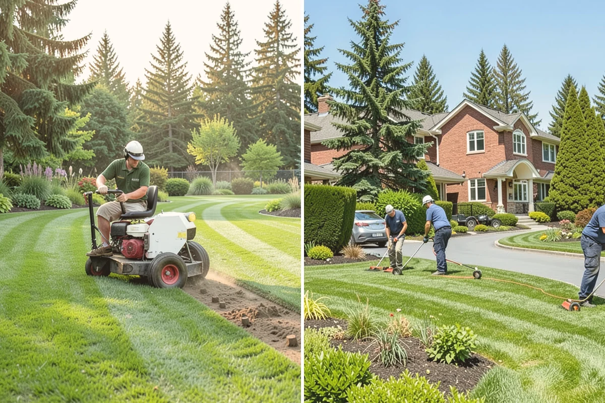 Lawn Grading & Leveling in Algona, King County, WA - Survey the lawn for high spots, dips, and drainage flow