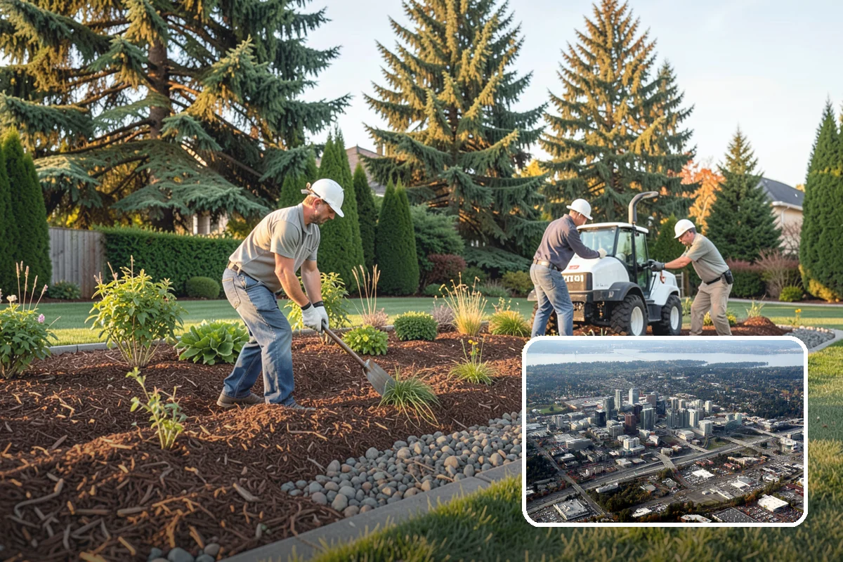Lawn Grading & Leveling in Bellevue, King County, WA - Even surface that mows cleanly with no scalping