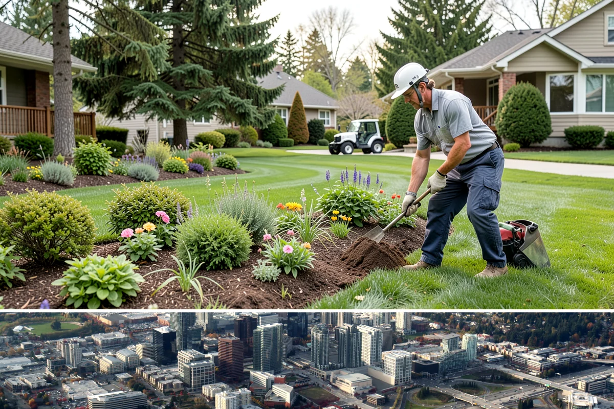 Lawn Grading & Leveling in Bellevue, King County, WA - Best in spring or early fall