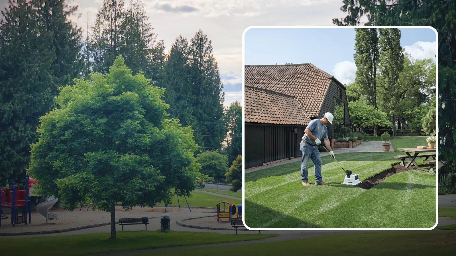 Lawn Grading & Leveling in Bonney Lake, Pierce County, WA - Smooth out bumps, dips, and low spots and correct slope so your lawn drains and mows evenly.