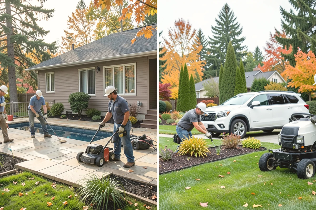 Lawn Grading & Leveling in Covington, King County, WA - Survey the lawn for high spots, dips, and drainage flow