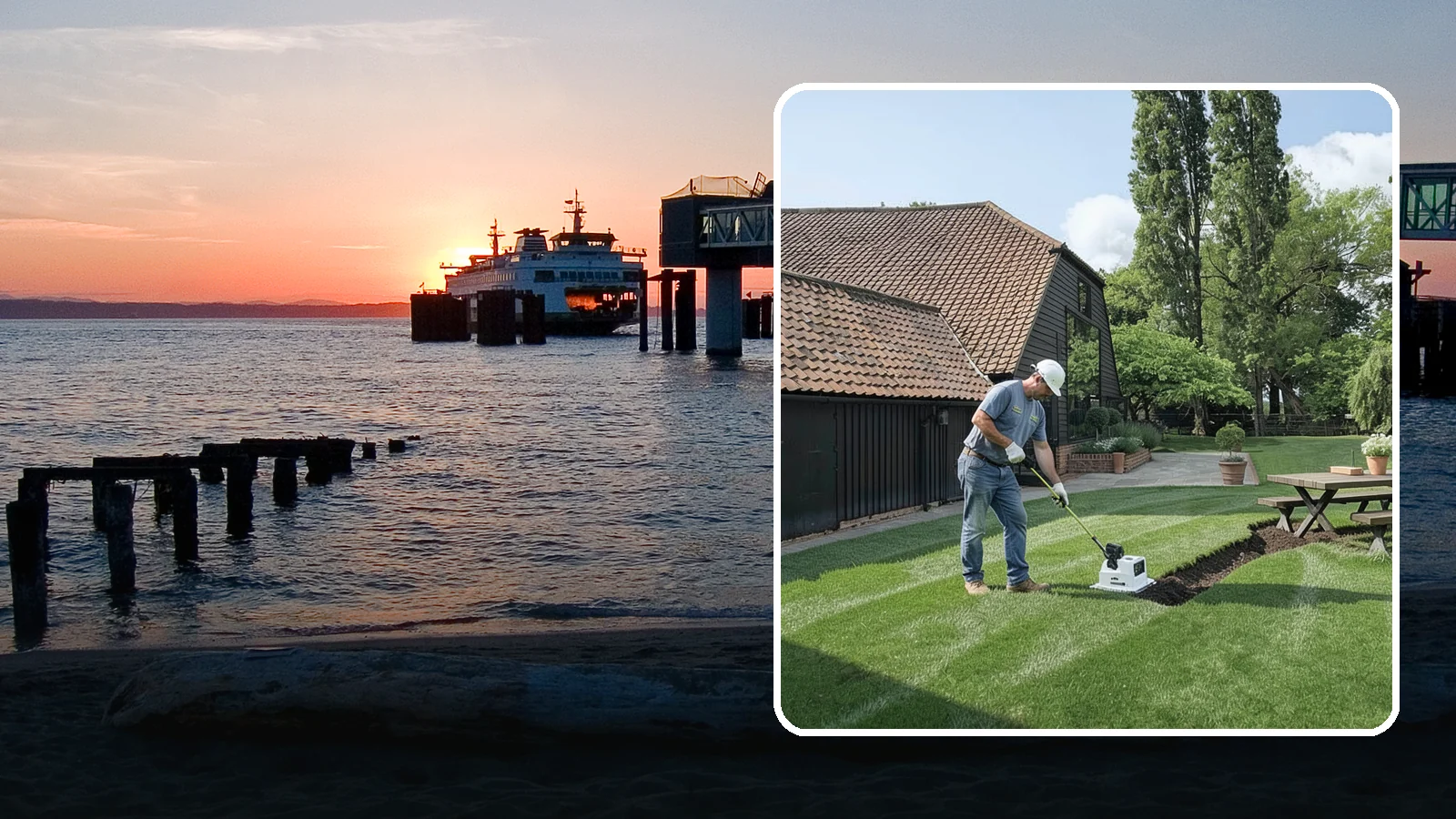Lawn Grading & Leveling in Edmonds, Snohomish County, WA - Smooth out bumps, dips, and low spots and correct slope so your lawn drains and mows evenly.