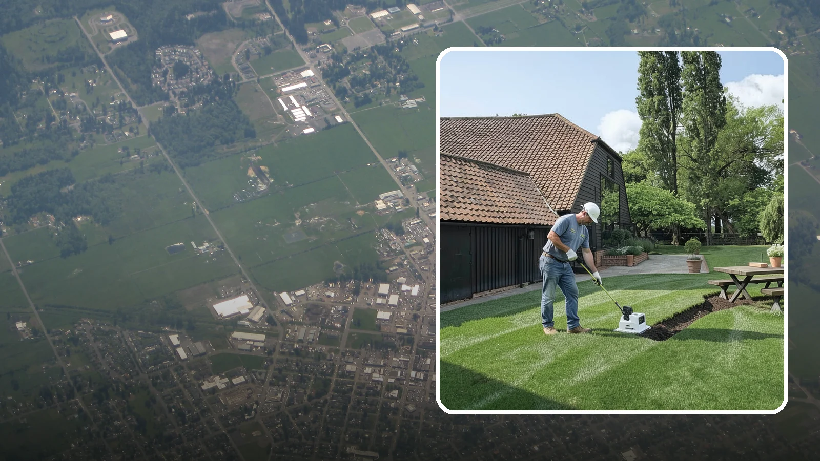 Lawn Grading & Leveling in Enumclaw, King County, WA - Smooth out bumps, dips, and low spots and correct slope so your lawn drains and mows evenly.