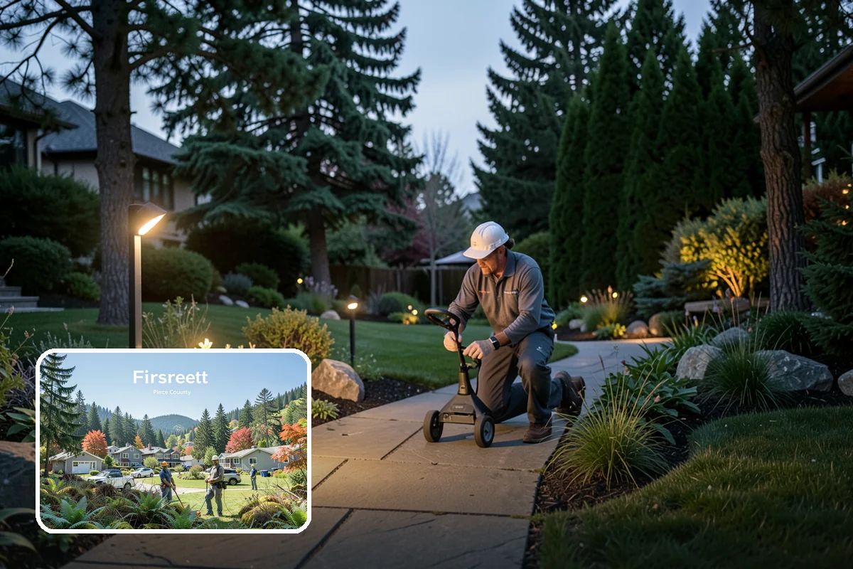 Lawn Grading & Leveling in Fircrest, Pierce County, WA - Even surface that mows cleanly with no scalping