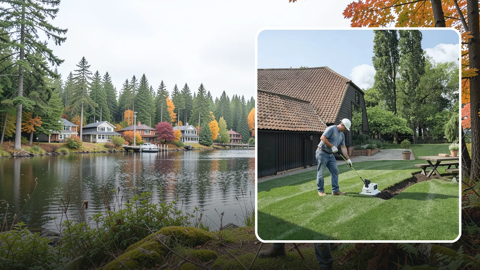 Lawn Grading & Leveling in La Conner, Skagit County, WA - Smooth out bumps, dips, and low spots and correct slope so your lawn drains and mows evenly.
