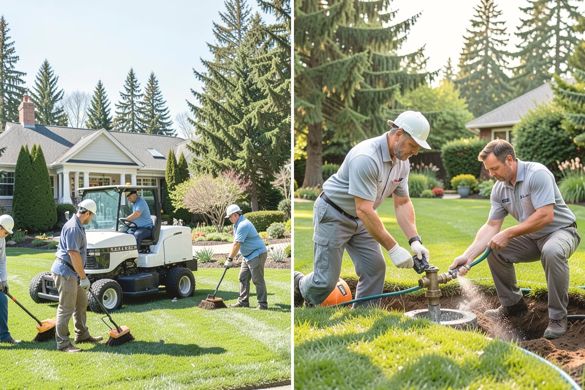 Lawn Grading & Leveling in La Conner, Skagit County, WA - Survey the lawn for high spots, dips, and drainage flow