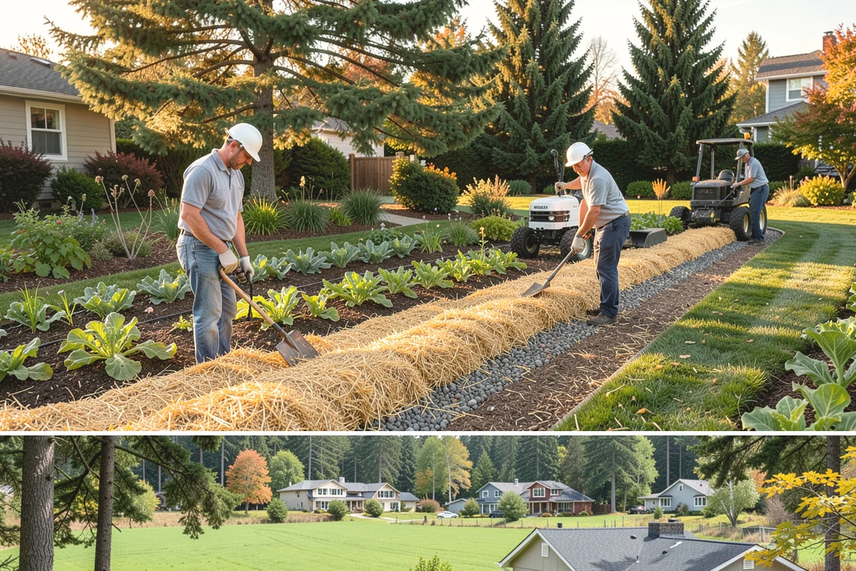 Lawn Grading & Leveling in Lyman, Skagit County, WA - Best in spring or early fall