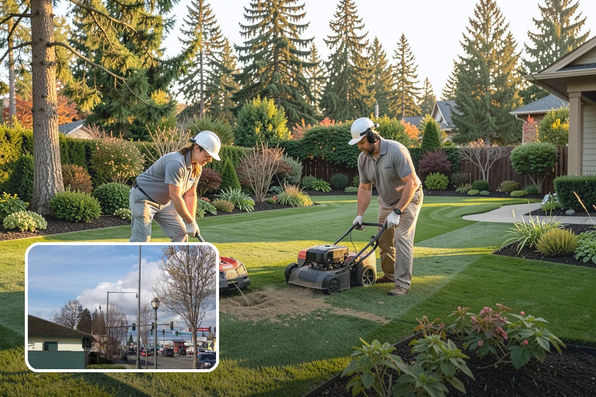 Lawn Grading & Leveling in Marysville, Snohomish County, WA - Even surface that mows cleanly with no scalping