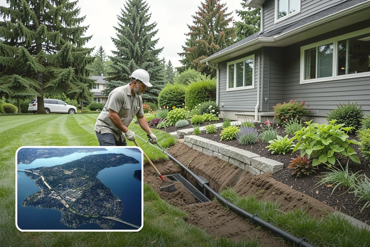 Lawn Grading & Leveling in Mercer Island, King County, WA - Even surface that mows cleanly with no scalping