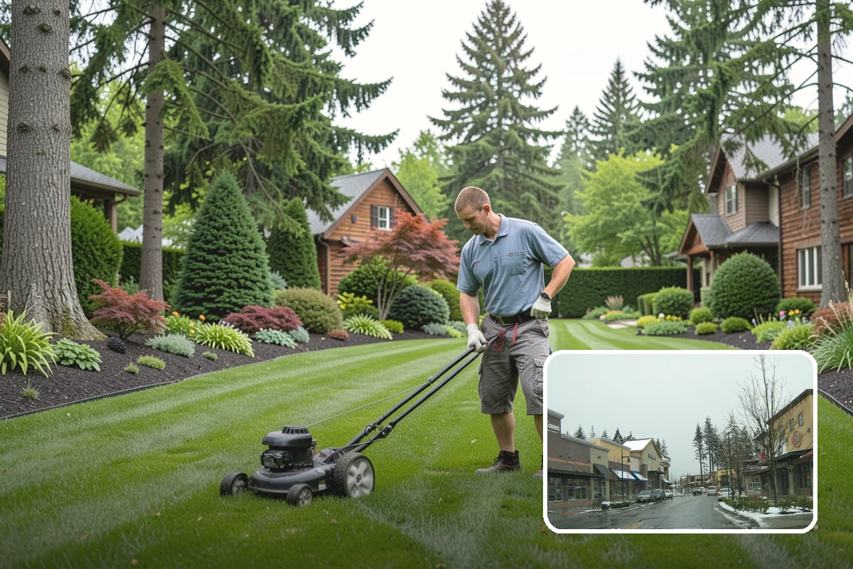 Lawn Grading & Leveling in Mill Creek, Snohomish County, WA - Even surface that mows cleanly with no scalping