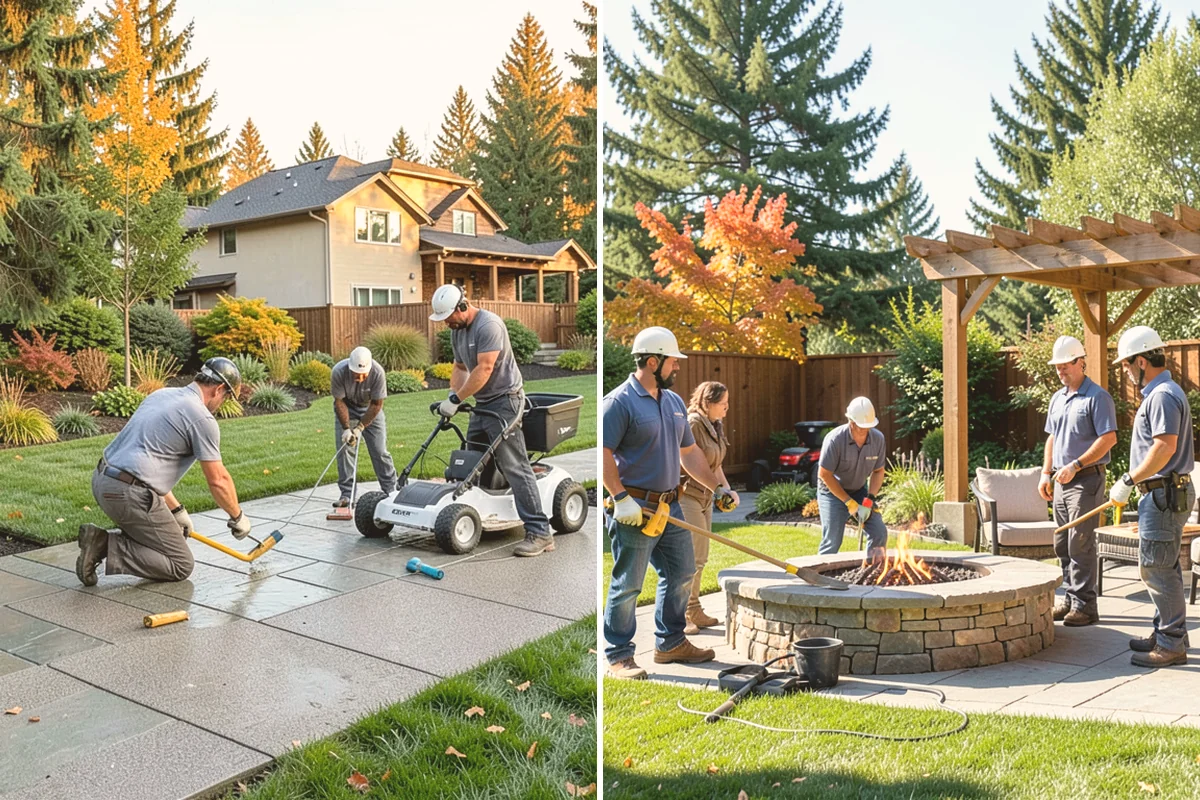 Lawn Grading & Leveling in Newcastle, King County, WA - Survey the lawn for high spots, dips, and drainage flow
