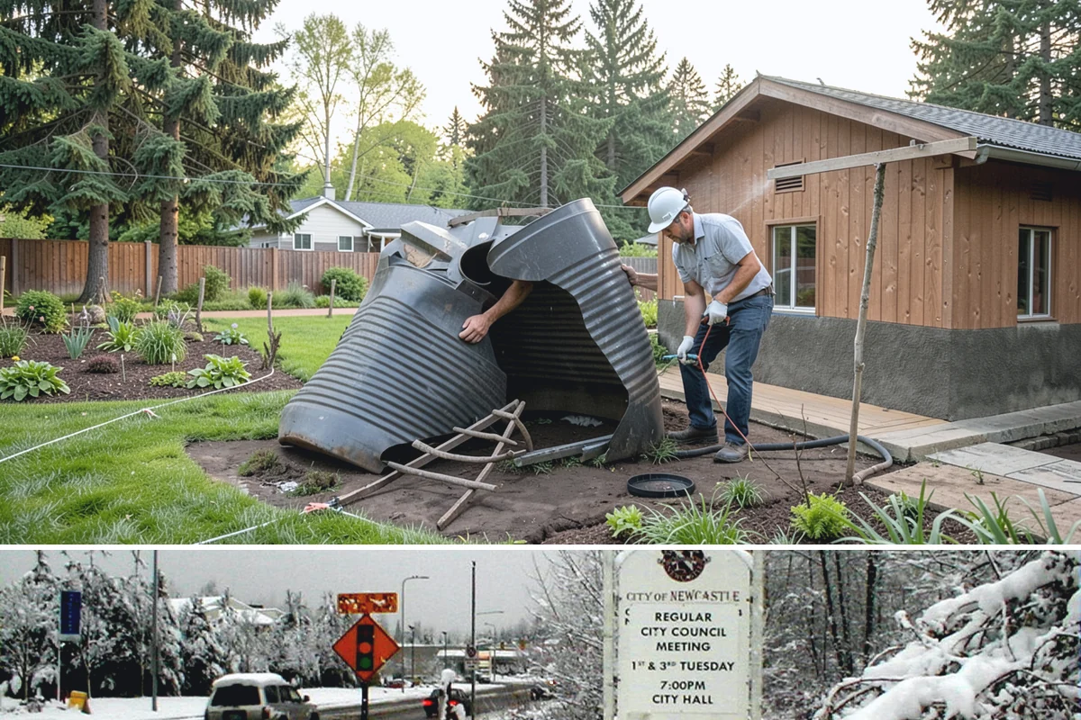 Lawn Grading & Leveling in Newcastle, King County, WA - Best in spring or early fall