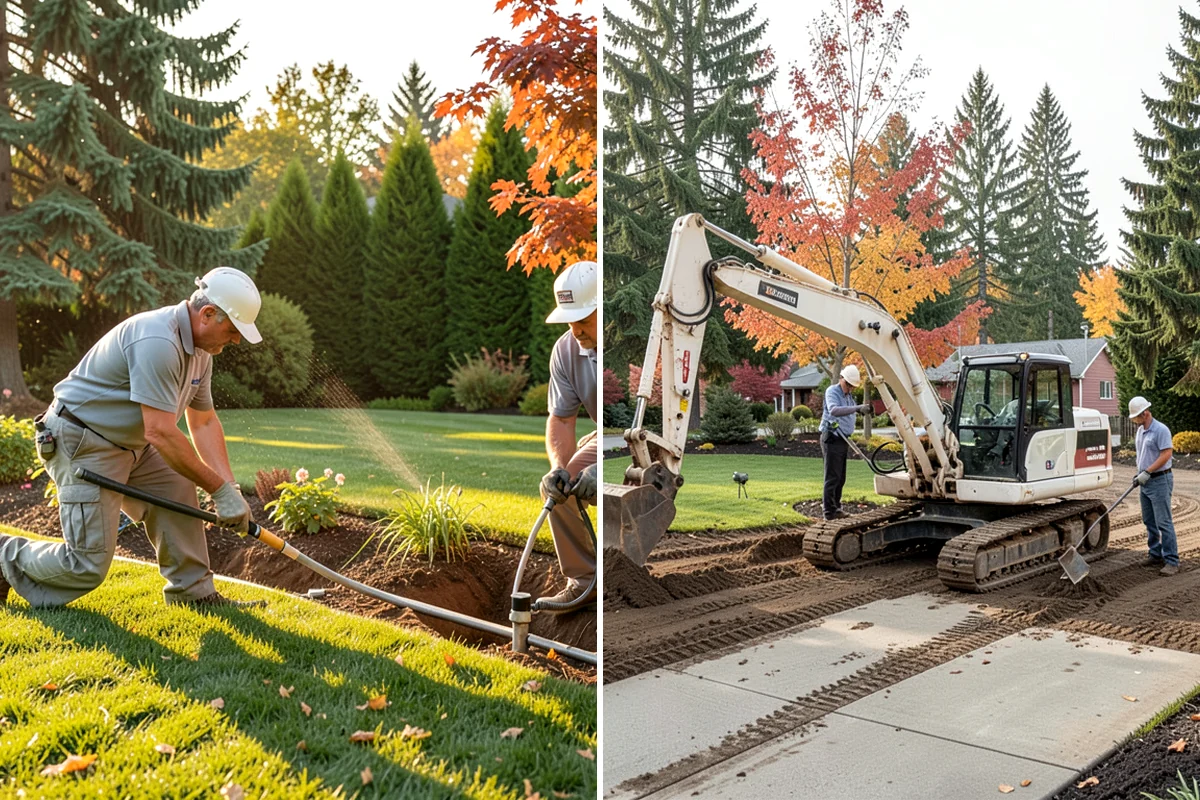 Lawn Grading & Leveling in Pacific, King County, WA - Survey the lawn for high spots, dips, and drainage flow