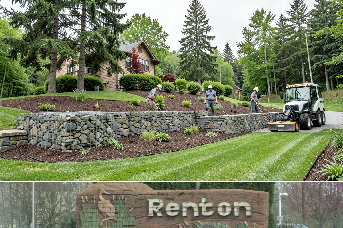 Lawn Grading & Leveling in Renton, King County, WA - Best in spring or early fall
