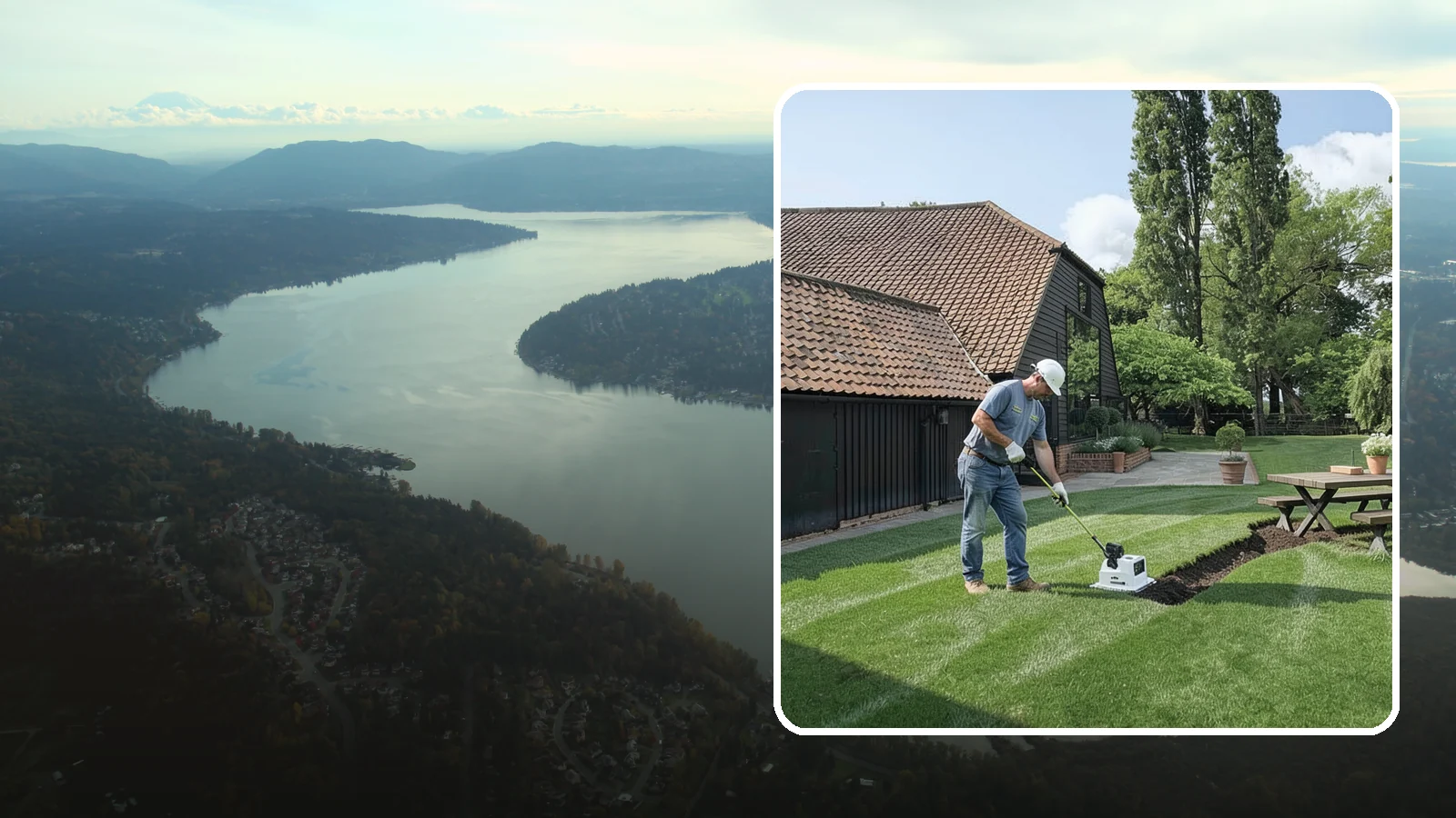 Lawn Grading & Leveling in Sammamish, King County, WA - Smooth out bumps, dips, and low spots and correct slope so your lawn drains and mows evenly.