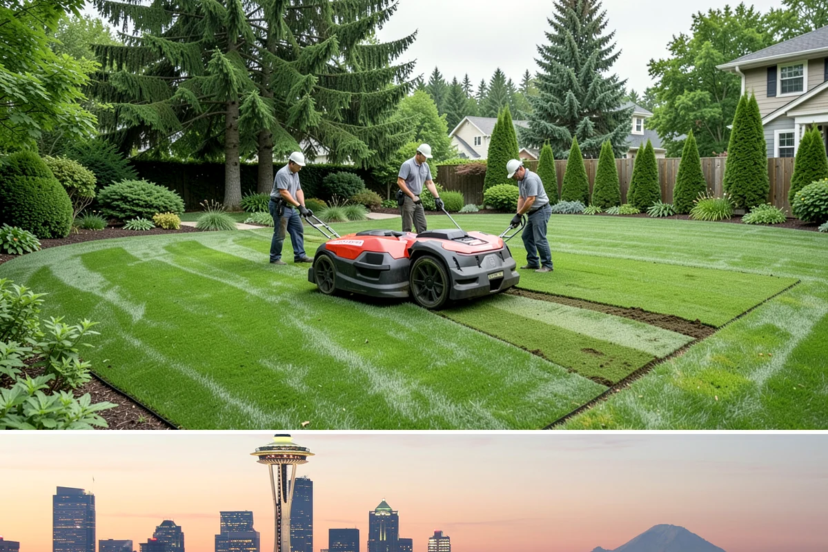Lawn Grading & Leveling in Seattle, King County, WA - Best in spring or early fall