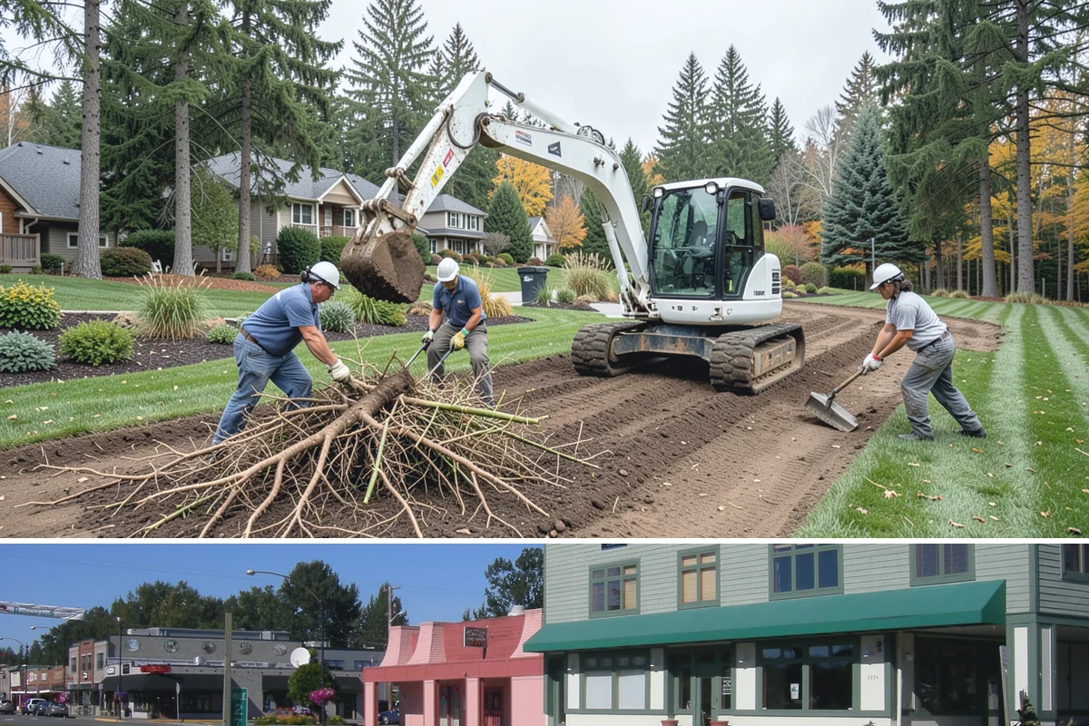 Lawn Grading & Leveling in Snoqualmie, King County, WA - Best in spring or early fall