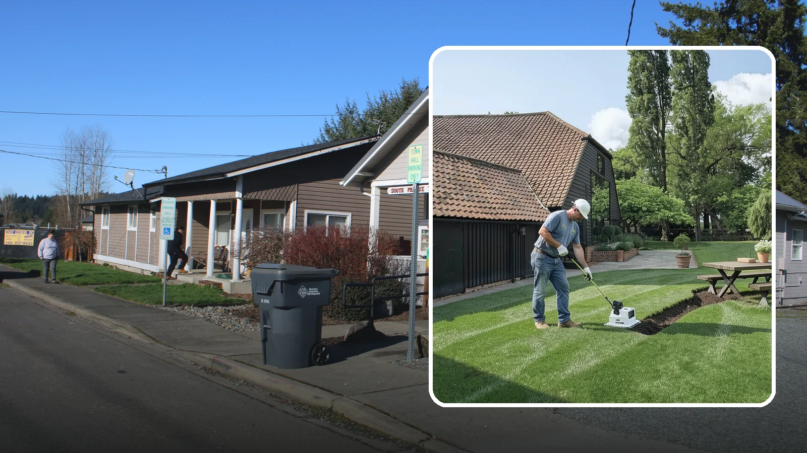 Lawn Grading & Leveling in South Prairie, Pierce County, WA - Smooth out bumps, dips, and low spots and correct slope so your lawn drains and mows evenly.