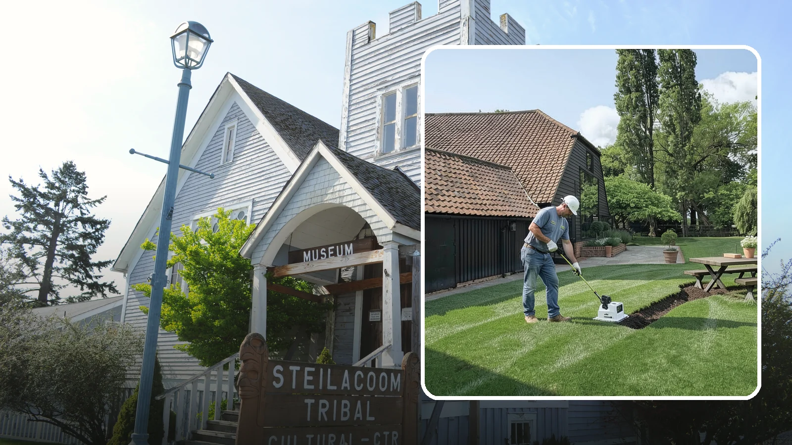 Lawn Grading & Leveling in Steilacoom, Pierce County, WA - Smooth out bumps, dips, and low spots and correct slope so your lawn drains and mows evenly.