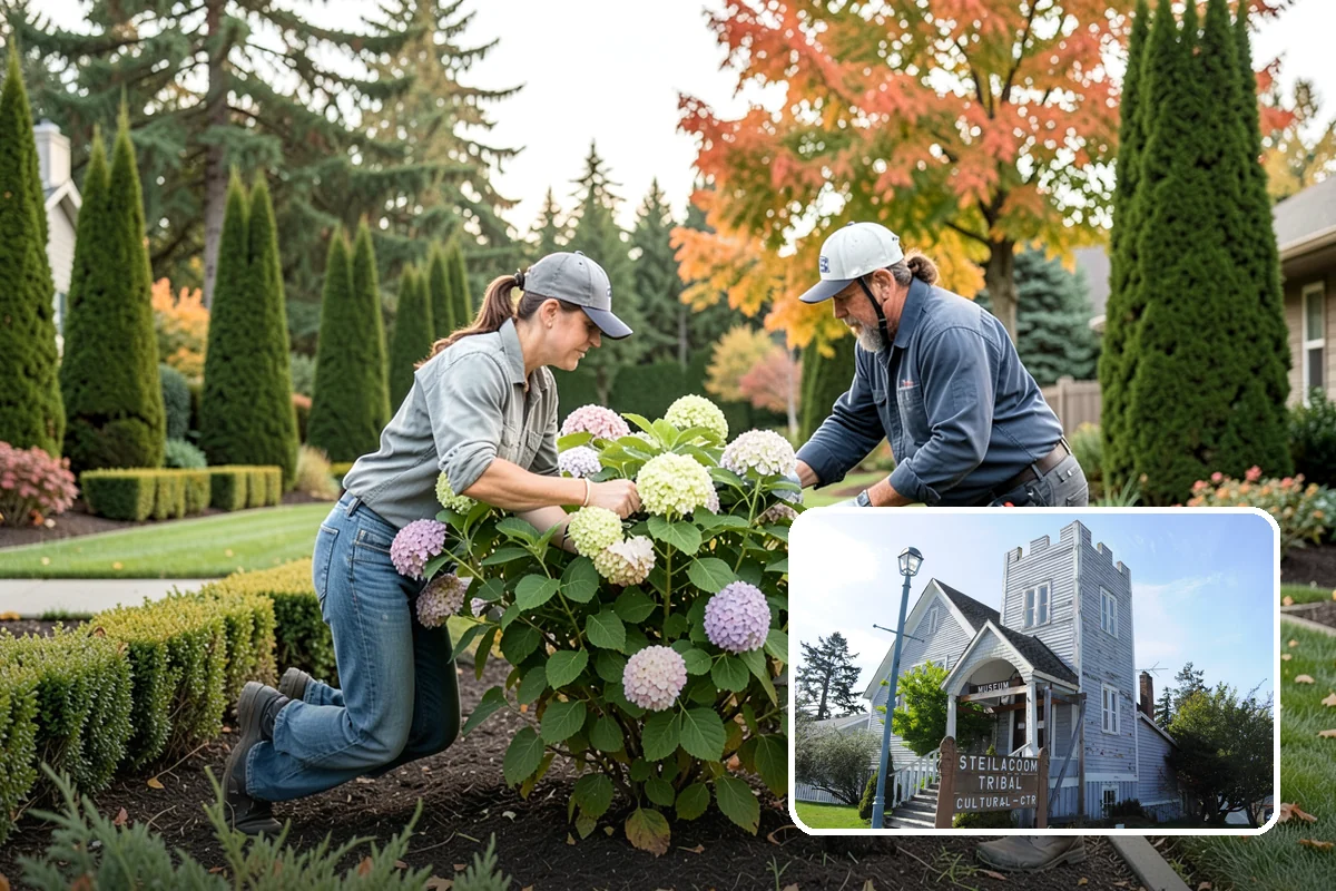 Lawn Grading & Leveling in Steilacoom, Pierce County, WA - Even surface that mows cleanly with no scalping